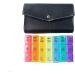 HEXEH Seven Days Pill Box - 21 Grid Portable Medicine Organizer for Travel & Daily Use - Buy Online on GoSupps.com