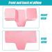 Ergonomic Beauty Salon Eyelash Extension Memory Foam Pillow - Velvet Case Neck Pain Relief Pink - Buy Online on GoSupps.com