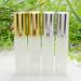 Enslz 6 x 10ml Refillable Frosted Glass Spray Bottles with 2 x 3ml Pipettes - Silver | Perfect for Perfume & Travel - Buy Online on GoSupps.com
