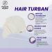 PROTECHT DRYPLUS Super Absorbent Microfibre Hair Turban - White | One Size - Buy Online on GoSupps.com