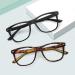 WOWSUN Kids Blue Light Blocking Glasses - Lightweight Anti Eyestrain TR Gaming Eyeglasses for Boys & Girls - Matte Black & Leopard Design - Buy Online on GoSupps.com