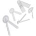 Medical Goniometer Finger Goniometer Portable Transparent Research 5 Pcs - Buy Online on GoSupps.com