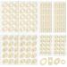 FERCAISH 120 Pcs Count Soft Foam Callus Cushions 4 Shapes Callus Cushions Self-Stick Corn Callus Pads Soft Foot Callus Cushion - Waterproof Corn Protectors for Feet Pain Relief Foot Care