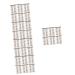 FRCOLOR 30 Pcs Eyebrow Stickers Waterproof Sticker Authentic Fake Eyebrows Imitation Eyebrow Sticker 4d Hair