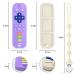 Shop Silicone Bathing Toys for Babies | Remote-Controlled Dental Aid & Soothing Bite Rings (Purple & White) - Buy Online on GoSupps.com