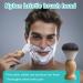 NHPY Men's Razor Brush - Premium Wooden Shaving Brush for Beard & Facial Hair Cleaning | Perfect for Smooth Shaving & Soap Foaming - Buy Online on GoSupps.com
