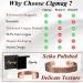 Cigmag 9X Mens Copper Bracelet - Ultra Strength Magnet, 99% Pure Copper, Adjustable Brazaletes Cuff Bangles - Father's Day Gift (Copper Axe Pattern) - Buy Online on GoSupps.com