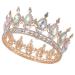 Kamirola - Crowns for Women Crowns and Tiaras TR12 Silver AB 12
