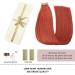 Hotlulana Copper Red (#350) Tape In Extensions - 22 Inch Real Hair 50g 20 Pcs Skin Weft Invisible & Natural - Buy Online on GoSupps.com