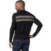 Smartwool Sparwood Stripe Crew Sweater - Men's Large Black/Flint Heather | Comfortable & Stylish - Buy Online on GoSupps.com