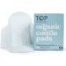 Certified Organic 100% Cotton Thin Regular Absorbent Pads with Wings | Non-Toxic & Biodegradable | 10 Ct Regular | Feminine Hygiene - Buy Online on GoSupps.com