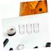 Housoutil 12pcs Boxes Clear Holesml Small with Cosmetic Sifter Empty Refillable Cases Makeup Net Powder Loose - Buy Online on GoSupps.com