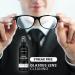 EVEO Eyeglass Cleaner Spray with Microfiber Cloth - Glasses Cleaning Kit - 8oz (4oz x 2) - Buy Online on GoSupps.com