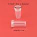 Hahiyo 60Pcs 1.6x0.7 Inch Floral Water Tubes with Silicone Caps - Fresh Flower Arrangement Supplies - Buy Online on GoSupps.com