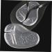 Buy Ipetboom 3 Pairs Forefoot Slipper Pads - Clear Cushion Inserts for Women s Heels Non-Slip Gel Foot Pads for Sandals & Pumps - Comfort & Support for All-Day Wear - Buy Online on GoSupps.com