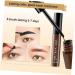 NOLITOY 3pcs Pen Brow Pencil Gel Eyebrows Powder No Smudge - Buy Online on GoSupps.com