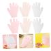 Healeved 3 Pairs Cover Lotion Gloves Gloves Gloves Moisturizing Overnight Gloves for Dry Dry Gloves Foot Girl Child Silica Anti-Crack