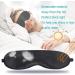 Silk Sleep Mask for Women and Men - Soft and Comfortable Eye Mask - Fully Adjustable (Lake Blue) - Buy Online on GoSupps.com