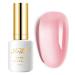 Imtiti Gel Nail Polish- Jelly Light pink Color Gel Polish Soak Off Nail Lamp Nail Art Manicure Salon DIY at Home 15ml Christmas Nail Art