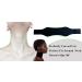 WIDVIH Reusable Silicone Neck Wrap - Anti-Wrinkle Patch & Neck Mask Protector for Better Serum Absorption (Black) | Ships Internationally - Buy Online on GoSupps.com