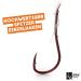 Zite Fishing Aal Hook - 10 Pieces Monofilament Leader Line & Size 1-2 Fishing Hooks | Premium Red Fishing Gear - Buy Online on GoSupps.com