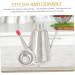 Zerodeko 4pcs Stainless Steel Oil Pot Olive Oil Cooking Oil Container Portable Tea Kettle Vinegar Pourer Pot Practical Oil Dispenser Stainless Steel Oil Bottle Vinegar Bottle Anti-spill 16x14cmx4pcs Silverx4pcs - Buy Online on GoSupps.com