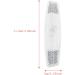 ZYAMY 4pcs Bicycle Wheel Spoke Reflector Set - White | Mountain & Road Bike Safety Warning Decoration - Buy Online on GoSupps.com