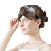 Highland Cow Soft Sleep Mask for Women | Breathable Blackout Eye Mask with Adjustable Straps - Perfect for Travel - Buy Online on GoSupps.com