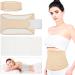 4 pieces of castor oil pack wrap reusable Castor Oil Pack Biobaumwolle Elastic plus size pack with castor oil for belly stomach neck back breast belly pack