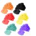 F Fityle 100pcs Disposable Beret Caps - Fleece Head Caps for Hygiene & Cosmetics in Black - Buy Online on GoSupps.com