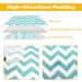 2 Pcs ALBOYI Waterproof Diaper Changing Pad Set - Reusable Nappy Mat for Home and Outdoor - Grey/Green - Buy Online on GoSupps.com