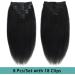 Hair Extensions Kinky Straight Clip in Hair Extensions Real Human Hair Natural Black for Women Remy Kinky Straight Human Hair Clip in Extensions Double Weft Seamless 120g/Set Natural Human Hair(22inch 22inches 120g/Set - Buy Online on GoSupps.com