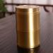 LUOFENG Brass Toothpick Holder - Elegant Toothpick Dispenser & Bamboo Storage Box for Stylish Dining - International Shipping Available - Buy Online on GoSupps.com