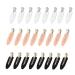 BAHABY 24 pieces No Bend Hair Clips  Hair Clips for Styling Sectioning  No Crease Hair Clip  Creaseless Hair Clips for Makeup  Flat Hair Clips for Women and Girls
