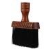 Angoily Hair Brush Barber Brush Barber Shaving Brush Neck Duster Hair Cleaning Brush Hair Cleaner Brush Hair Salon Brush Hair Cutting Brush Razor Brush Hair Comb Modeling Wood