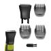 Precise Body Trimmer Replacement Head for Philips One Blade Attachment for One Blade QP2630 QP2520 QP2834 QP6531 QP6520 QP6510 to Trim Sideburns Beard Armpit Body Hair