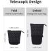 Sooez Cute Pop Up Pencil Case - Durable Telescopic Pen Holder for School & Office - Spacious & Portable Pencil Bag (Black) - Buy Online on GoSupps.com