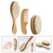 KALLORY Goat Healthcare Soft Hair Wood Bristles Comb - Children's Body Care Kit for Exfoliating and Massage - Buy Online on GoSupps.com