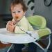 CLdy Baby Toy Pacifier Chain & Silicone Cup Catcher - BPA-Free Stroller Accessories | 4-Pack in Gray Camel Green & Blue - Buy Online on GoSupps.com