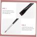 Mikinona 6pcs Eyeliner Makeup Brush Makeup Cream Brush Eye Makeup Brush Eye Tool Brush Rayon Wooden Handle - Buy Online on GoSupps.com