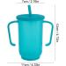 Adult Sippy Cup for Elderly Spill Proof | Sippy Cups for Elderly - Toddler Feeding Supplies Cup with Handle and Straw for Elderly Care - Buy Online on GoSupps.com