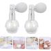 FOMIYES 4 Pcs Spray Glitter Spray Mist Bottle Makeup Powder Spray Glittering Powder Sprayer Round Perfume Whitex2pcs 7.5x6cmx2pcs - Buy Online on GoSupps.com
