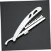 Beaupretty Foldable Razor Holder - Stainless Steel Manual Barber Razor Stand | Rustproof Metal Razor Bracket for Hairdressers - Buy Online on GoSupps.com