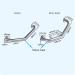 Toilet Safety Armrest Grab Bar Anti Slip Grab Bars for Bathroom Upgrade Bathroom Grab Bar 11.5X11.5 inch Angled Bath Handrail Home Wall Mo - Buy Online on GoSupps.com