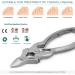 Blizzard Cantilever Toenail Clippers - German Forged Podiatry Tool for Thick Toe Nails - Hospital Grade Double Spring 15cm - Buy Online on GoSupps.com