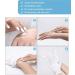 3 Pairs Moisturizing Cotton Gloves for Overnight Bedtime | Premium Quality for Eczema, Dry, Sensitive Skin | Spa Therapy | One Size Fits Most - Buy Online on GoSupps.com