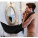 Beard Bib Beard Apron with 2 Suction Cups Apron Beard Catcher for Men Shaving Trimming Beard Catcher Apron for Bathroom Father Man Husband Great Gift(Black) - Buy Online on GoSupps.com