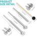 Chakra Healing Tuning Fork Set (128Hz 256Hz 512Hz) with Reflex Hammer - Sound Therapy/DNA Repair - Gift for Buddhists & Yoga Teachers - Buy Online on GoSupps.com