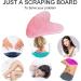 Lamkrtlp Heart Shape Gua Sha Stone - Jade Massage Tool for Face Eyes & Neck | Skin Care & Relaxation Essential - Buy Online on GoSupps.com