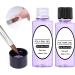 Slip Solution Kit - 60ml Poly Nail Gel Extension Clear Liquid with Anti-Stick Tools | Nail Art Brush Starter Kit - Buy Online on GoSupps.com